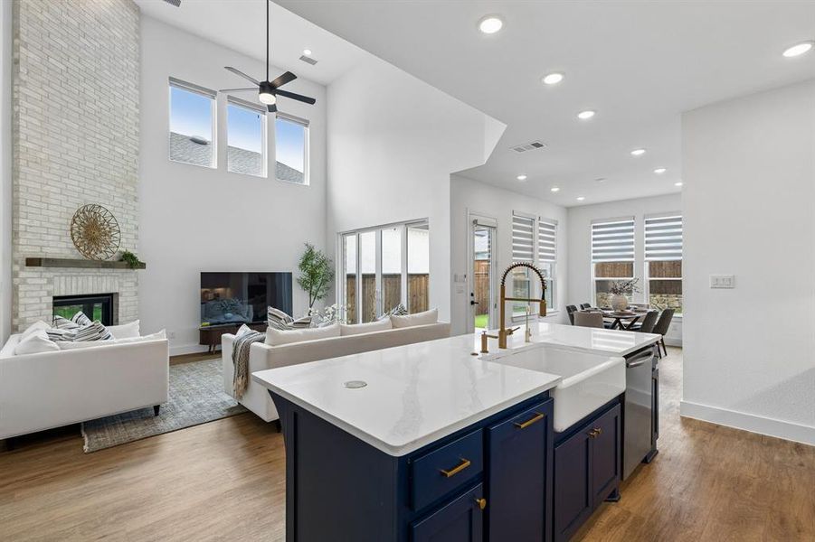 Furnished interior view inside a new home in , Celina (Image 16).