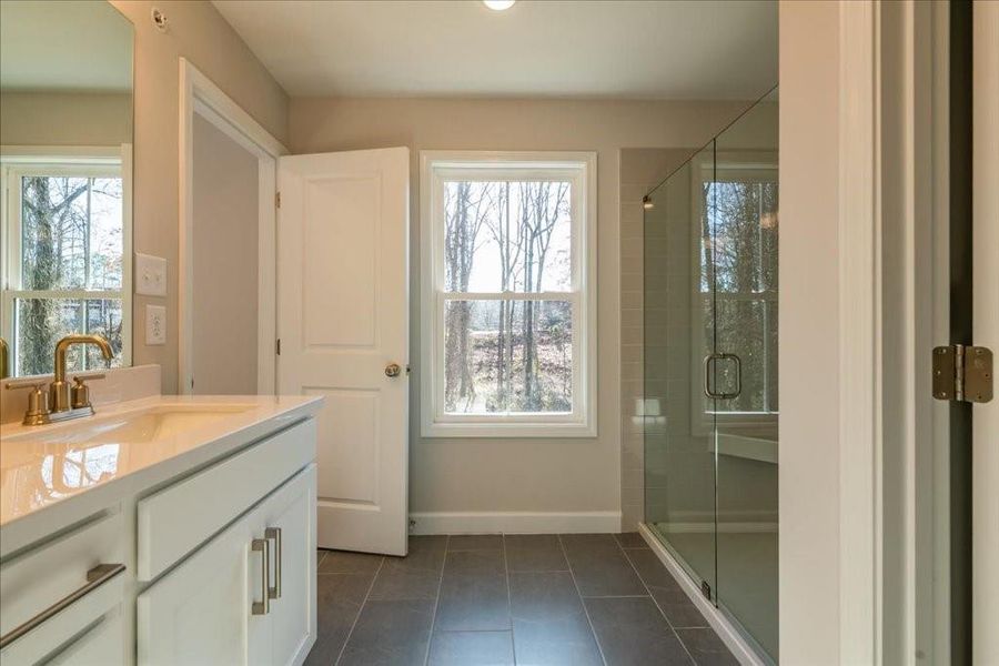 Furnished interior view inside a new home in River Walk Place, Lawrenceville (Image 13).