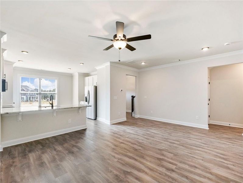 Spacious, unfurnished interior of a new home in Apalachee Overlook, Winder (Image 18). Spacious, unfurnished interior of a new home in Apalachee Overlook, Winder (Image 18).