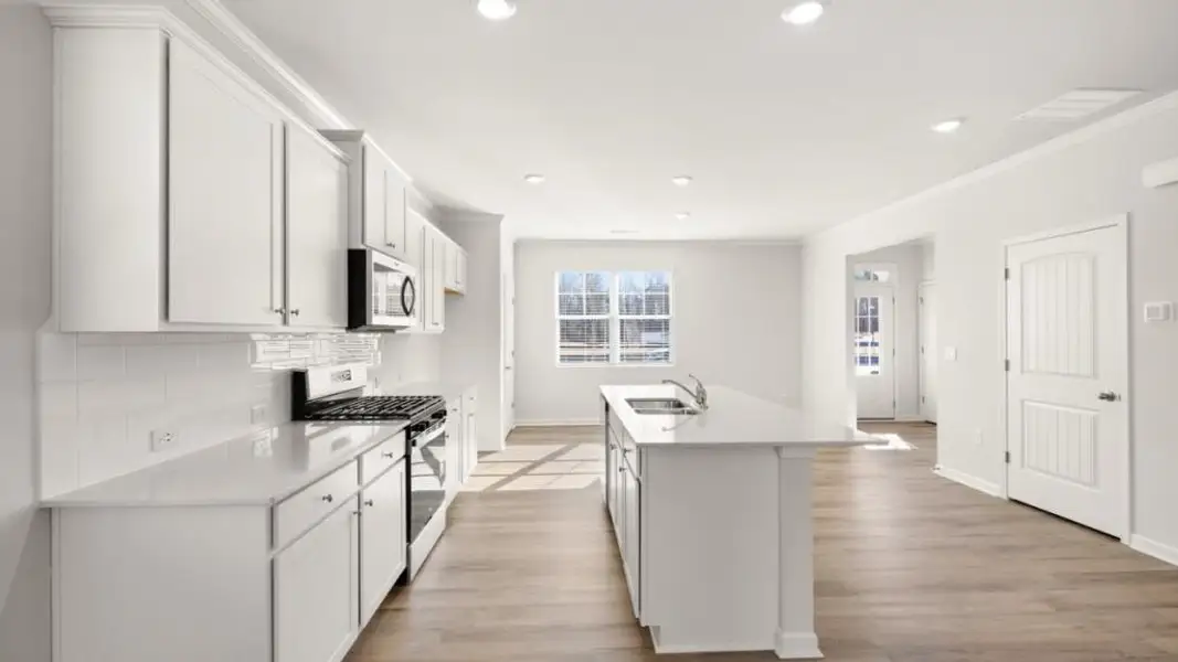 Furnished interior view inside a new home in Braselton Village, Braselton (Image 6).