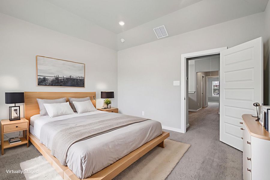 Furnished interior view inside a new home in Pinewood Trails - City Series, Atascocita (Image 6).