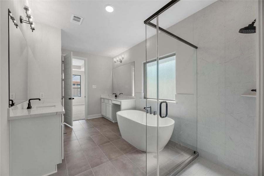 Furnished interior view inside a new home in Jordan Ranch – 50', Katy (Image 6). Furnished interior view inside a new home in Jordan Ranch – 50', Katy (Image 6).