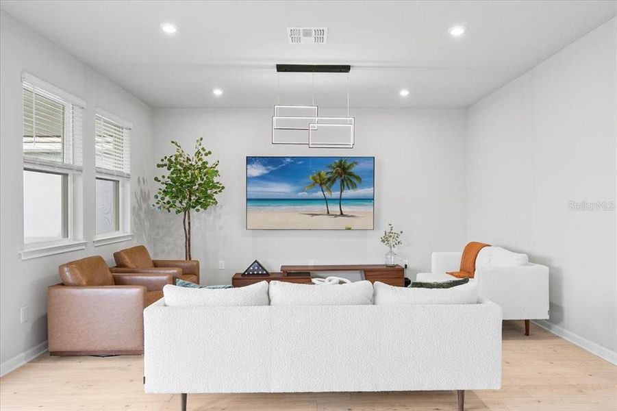 Furnished interior view inside a new home in Sunstone at Wellen Park, Venice (Image 40).