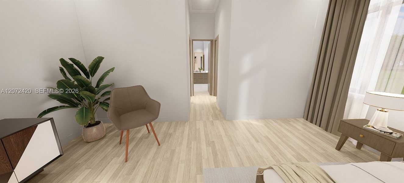Furnished interior view inside a new home in , Homestead (Image 10).