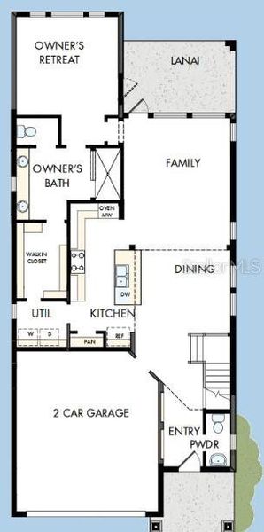 2D floor plan layout of this home in Vistera of Venice – Garden Series, Nokomis, FL (Image 3). 2D floor plan layout of this home in Vistera of Venice – Garden Series, Nokomis, FL (Image 3).