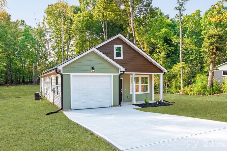 Front exterior of a new home in , Shelby, NC, highlighting curb appeal (Image 29). Front exterior of a new home in , Shelby, NC, highlighting curb appeal (Image 29).