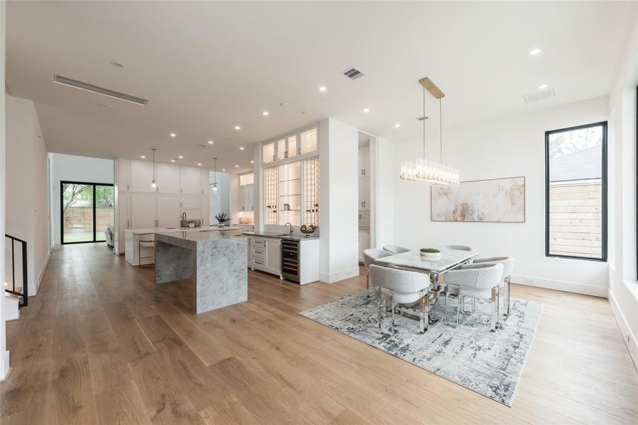 A bright, open entry that sets the tone