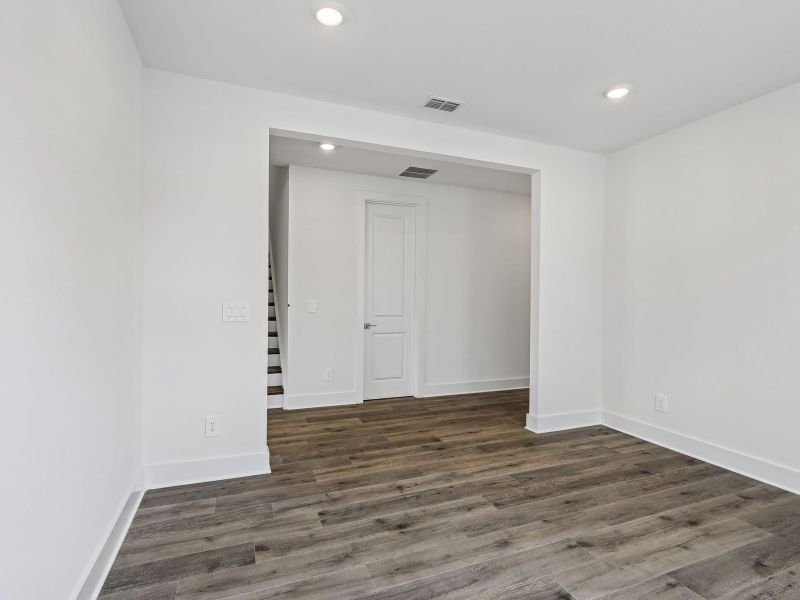 Spacious, unfurnished interior of a new home in Station Hill - Estate Series, Franklin (Image 14). Spacious, unfurnished interior of a new home in Station Hill - Estate Series, Franklin (Image 14).