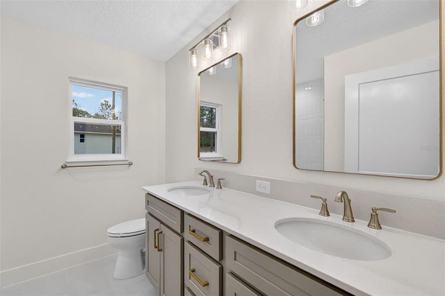 Furnished interior view inside a new home in , Wildwood (Image 15).