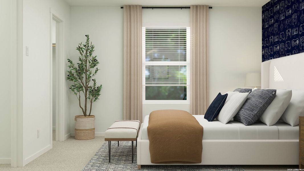 Furnished interior view inside a new home in Grace Valley, Marion (Image 15).