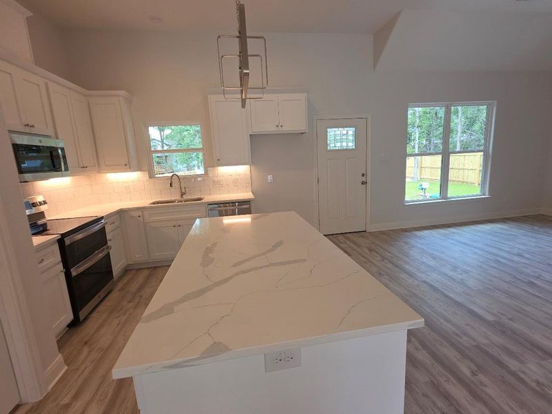 Furnished interior view inside a new home in , Bastrop (Image 12). Furnished interior view inside a new home in , Bastrop (Image 12).