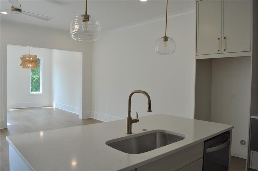 Close-up of interior finishes inside a home in , Marietta (Image 19).