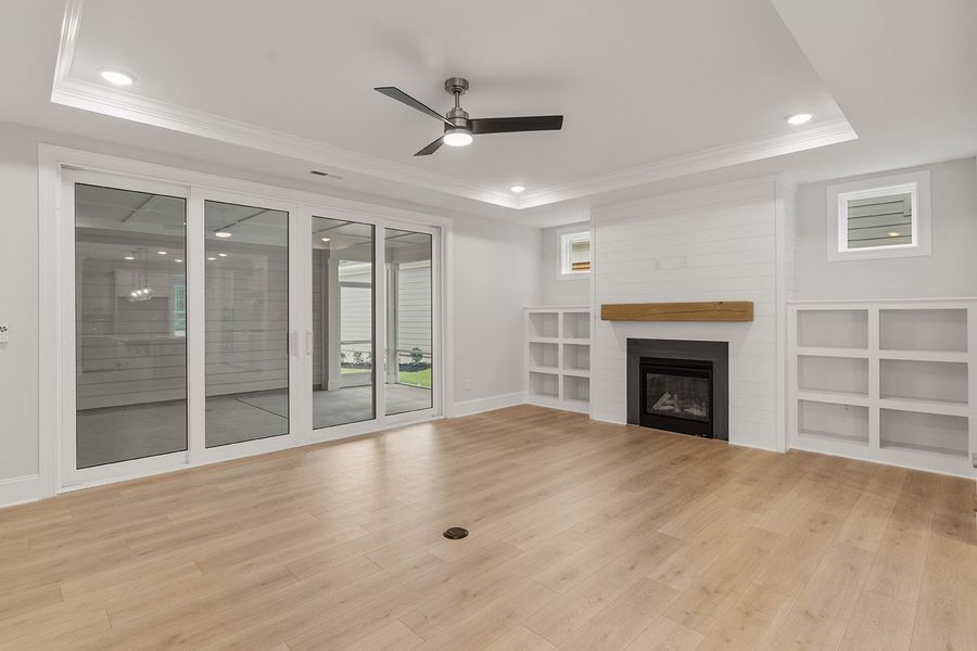 Representative furnished interior of a home built from the The Wisteria by RobuckHomes in East & Mason, Wilmington (Image 10).