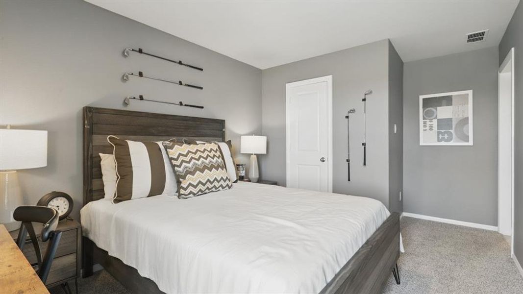 Furnished interior view inside a new home in Lonestar at Liberty Trails, Fort Worth (Image 9).