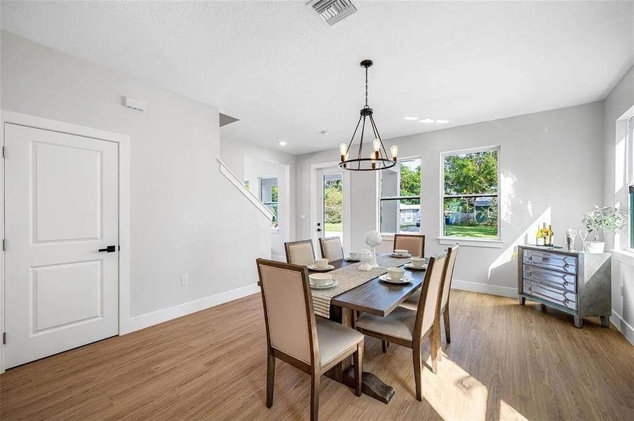Furnished interior view inside a new home in , St. Petersburg (Image 10).
