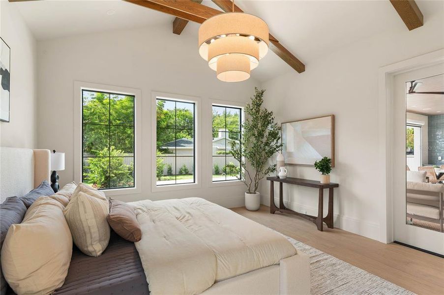 Furnished interior view inside a new home in , Orlando (Image 46).