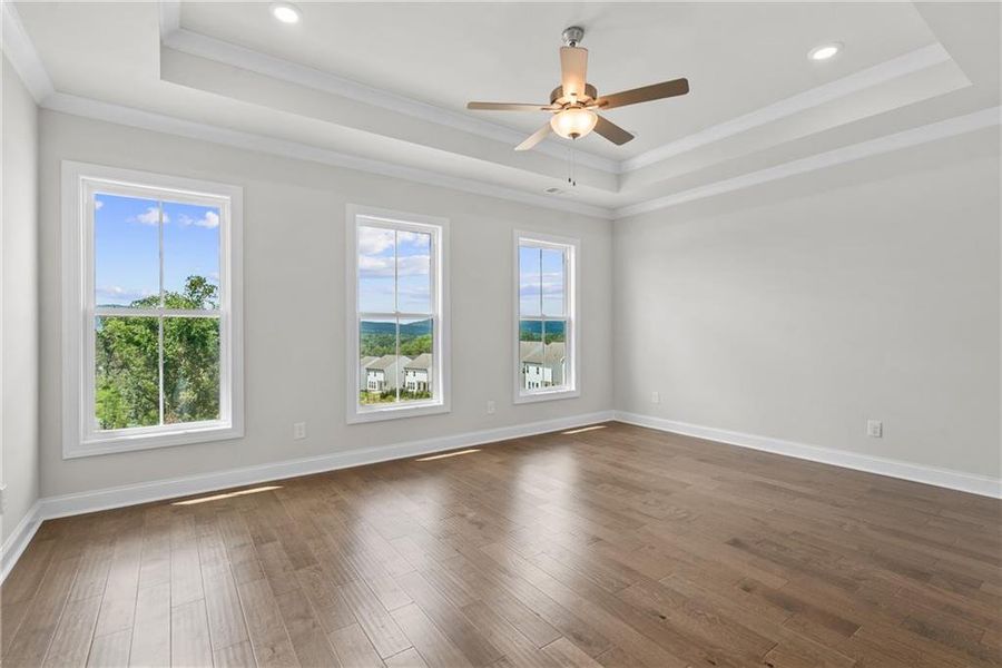 Spacious, unfurnished interior of a new home in Palisades Single Family, Cumming (Image 15).