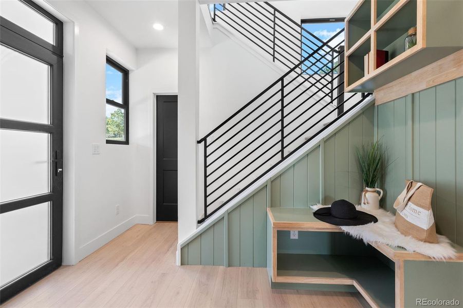 Furnished interior view inside a new home in , Bailey (Image 17).