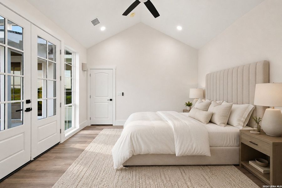 Furnished interior view inside a new home in , Bandera (Image 10). Furnished interior view inside a new home in , Bandera (Image 10).