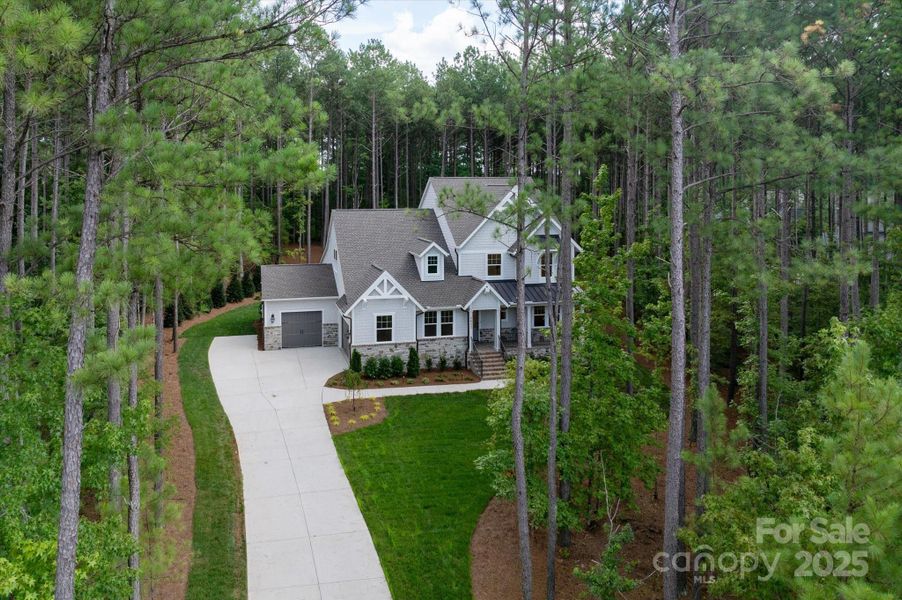Front exterior of a new home in , Lancaster, SC, highlighting curb appeal (Image 25).