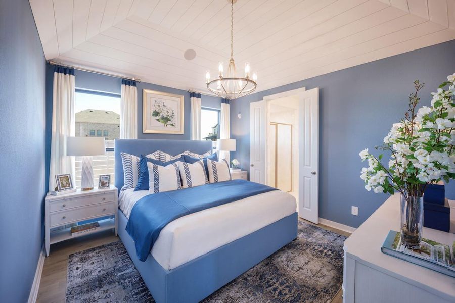 Furnished interior view inside a new home in Indigo, Richmond (Image 15).