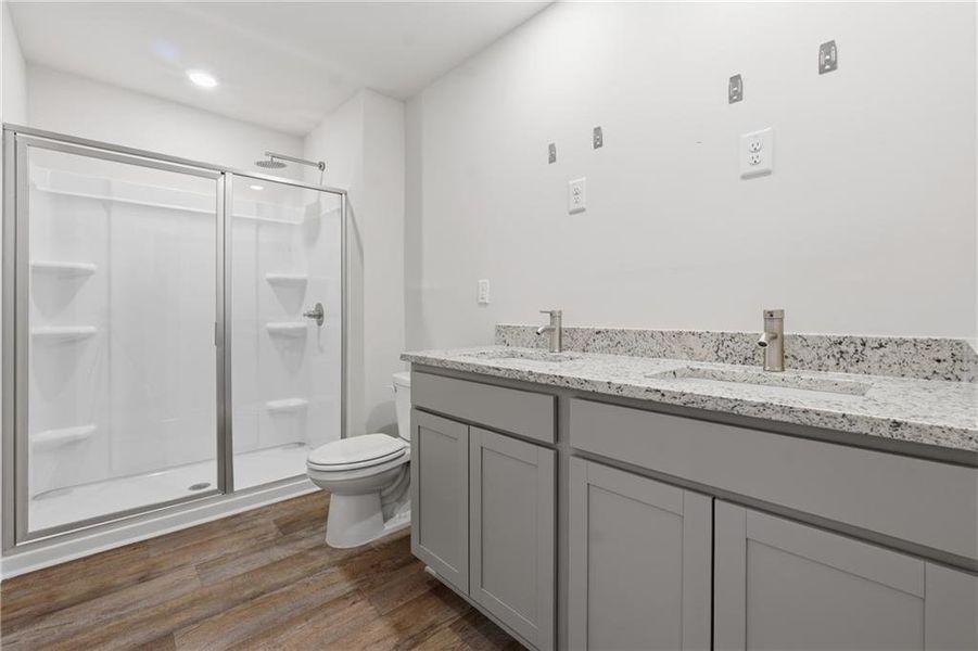 Furnished interior view inside a new home in Moss Creek, Hogansville (Image 10).