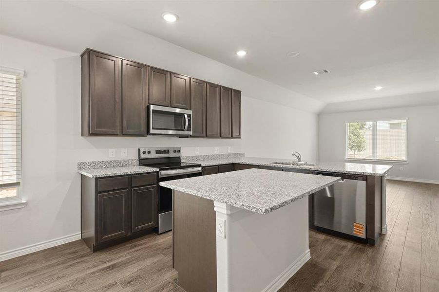 Furnished interior view inside a new home in Sycamore Landing, Fort Worth (Image 6).