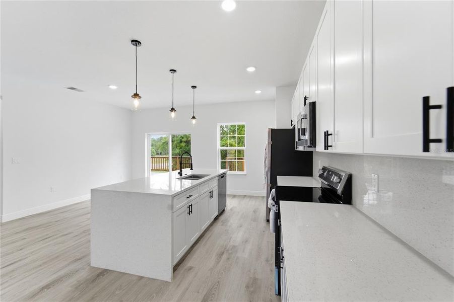 Furnished interior view inside a new home in , Ocala (Image 6).