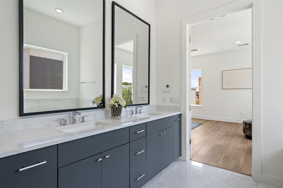 Furnished interior view inside a new home in , Austin (Image 20).