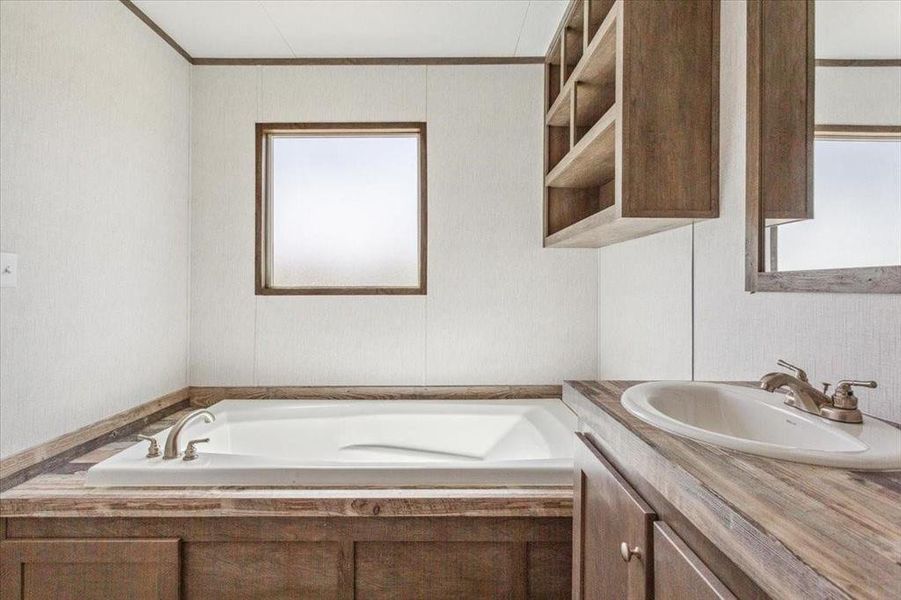 Furnished interior view inside a new home in , Mexia (Image 3).