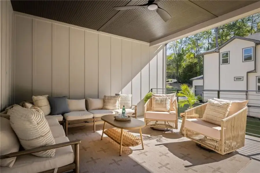 Exterior details and patio area of a home in , Snellville (Image 3). Exterior details and patio area of a home in , Snellville (Image 3).