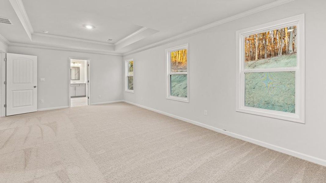 Spacious, unfurnished interior of a new home in Butner Estates, South Fulton (Image 25).