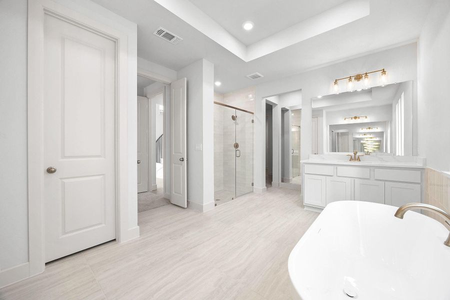 Furnished interior view inside a new home in Nolina, Georgetown (Image 9).