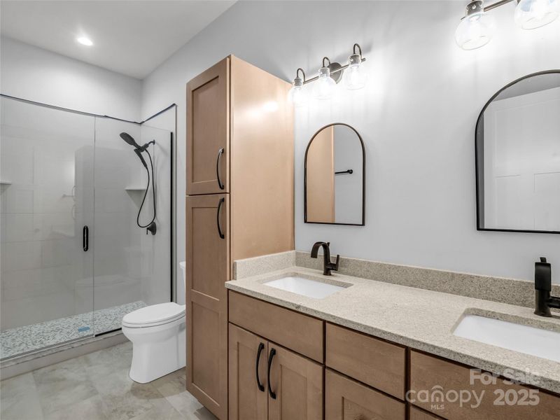 Furnished interior view inside a new home in , Mill Spring (Image 10).