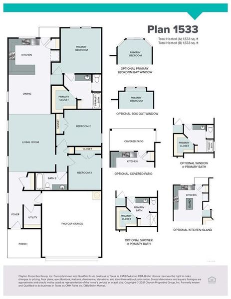 Harvest Ridge 1533 Floor Plan