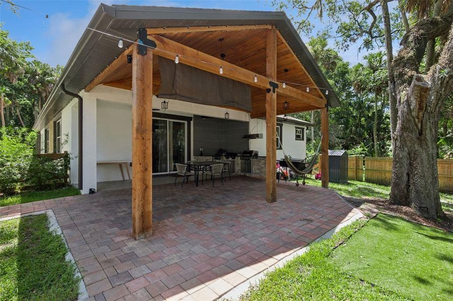Exterior details and patio area of a home in , Debary (Image 28). Exterior details and patio area of a home in , Debary (Image 28).