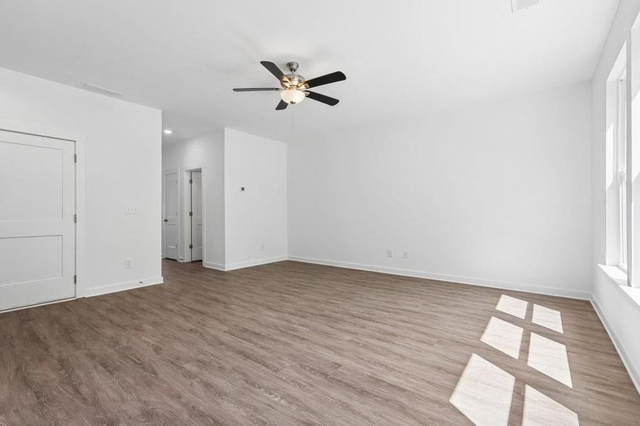 Spacious, unfurnished interior of a new home in Savoy Park, Covington (Image 19). Spacious, unfurnished interior of a new home in Savoy Park, Covington (Image 19).