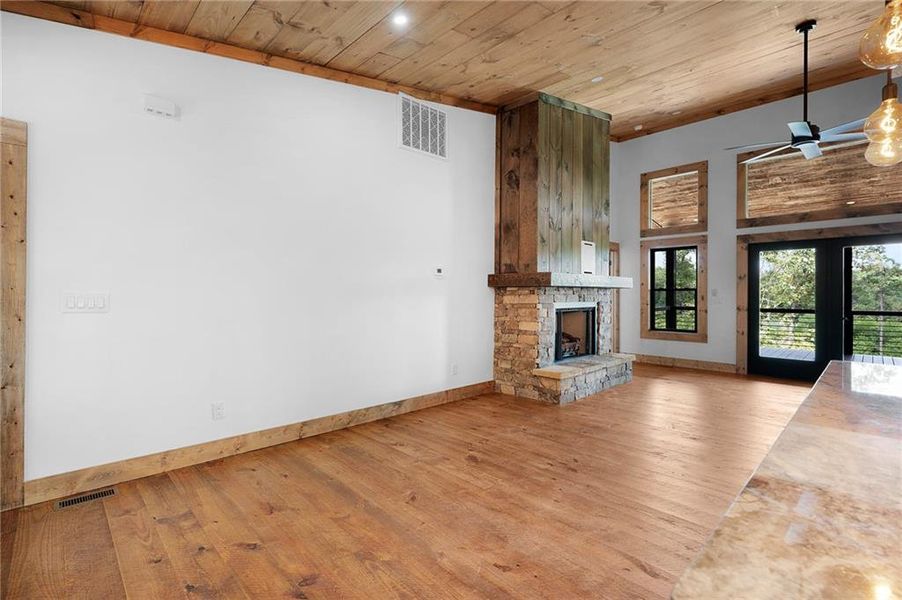 Spacious, unfurnished interior of a new home in , Morganton (Image 31).