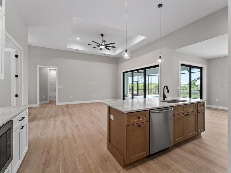 Furnished interior view inside a new home in , Port Charlotte (Image 6). Furnished interior view inside a new home in , Port Charlotte (Image 6).