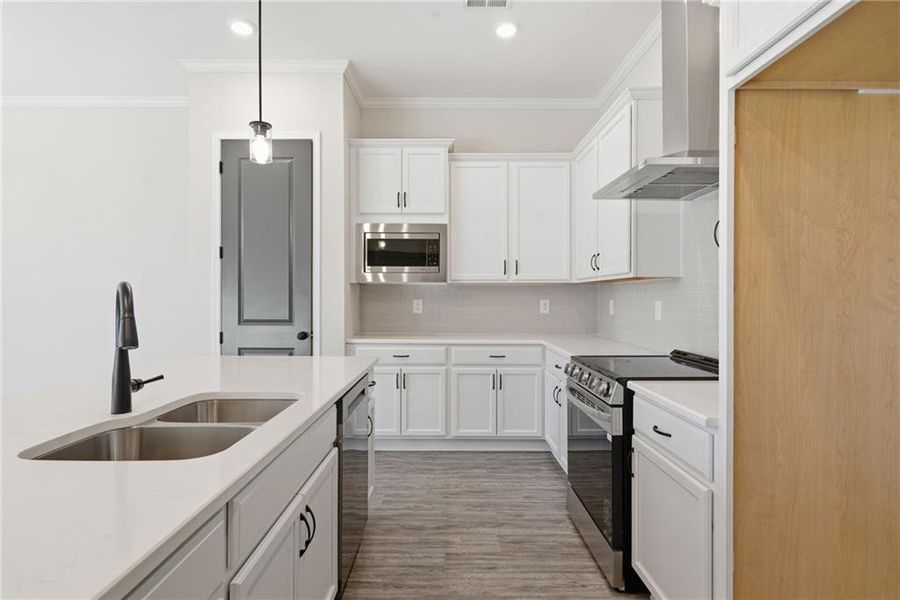 Furnished interior view inside a new home in Serenity, Hapeville (Image 12).
