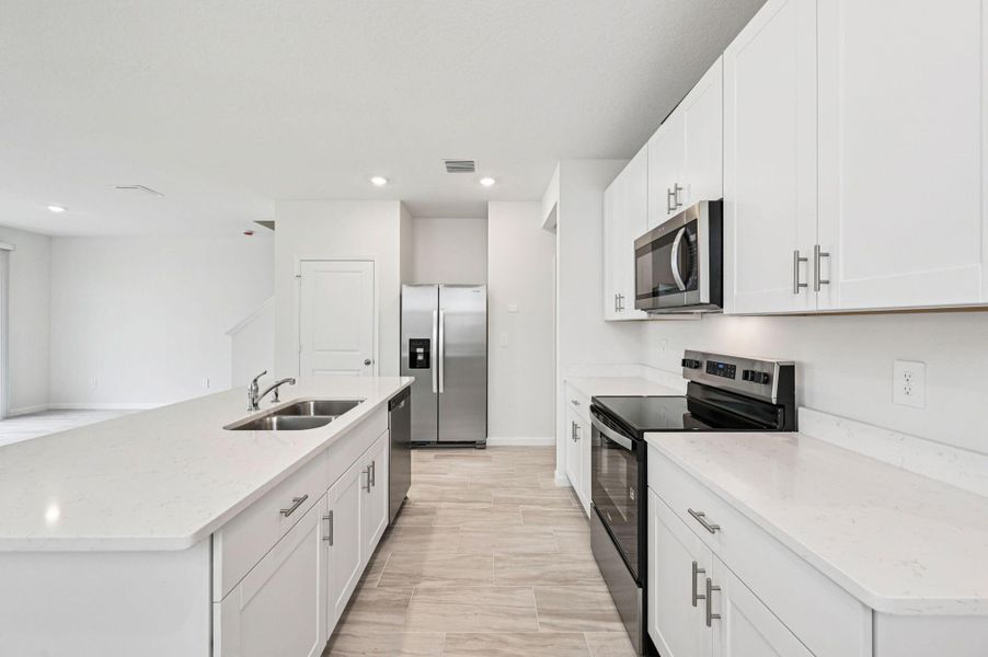 Furnished interior view inside a new home in Tidewater, Fort Pierce (Image 7). Furnished interior view inside a new home in Tidewater, Fort Pierce (Image 7).