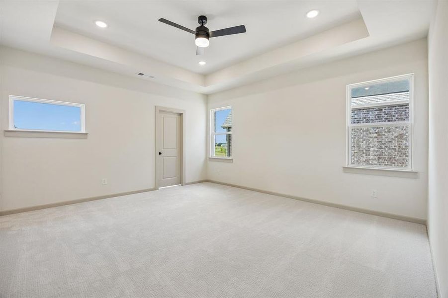 Our Giselle plan offers an owner's suite designed for rest and relaxation.