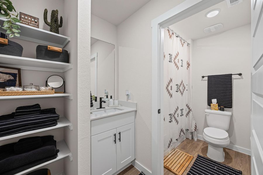 Furnished interior view inside a new home in Hartland Ranch, Lockhart (Image 5). Furnished interior view inside a new home in Hartland Ranch, Lockhart (Image 5).