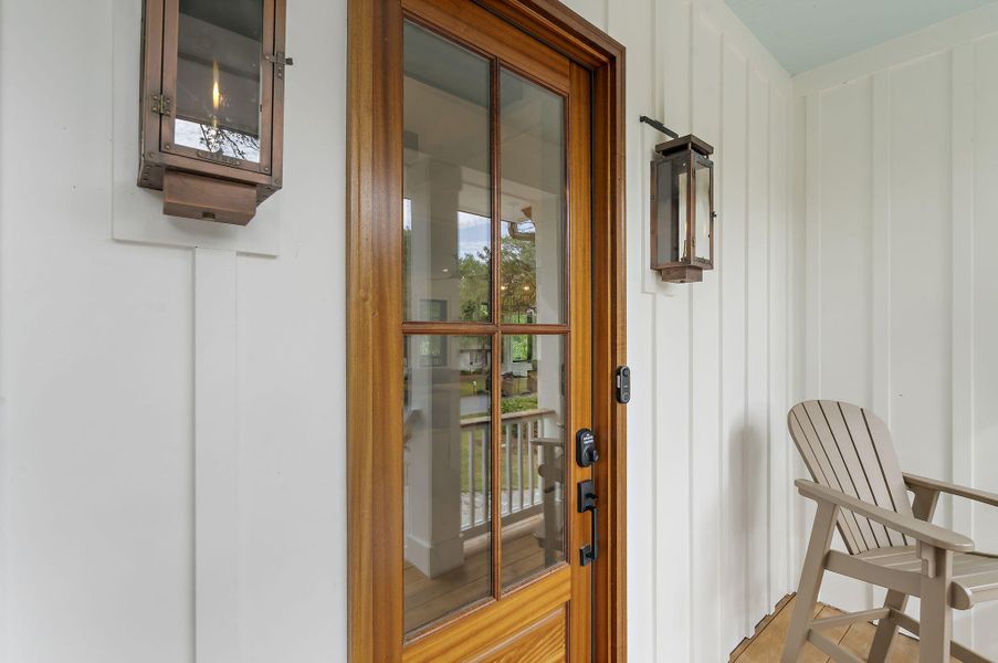 Exterior details and patio area of a home in , Isle Of Palms (Image 33). Exterior details and patio area of a home in , Isle Of Palms (Image 33).