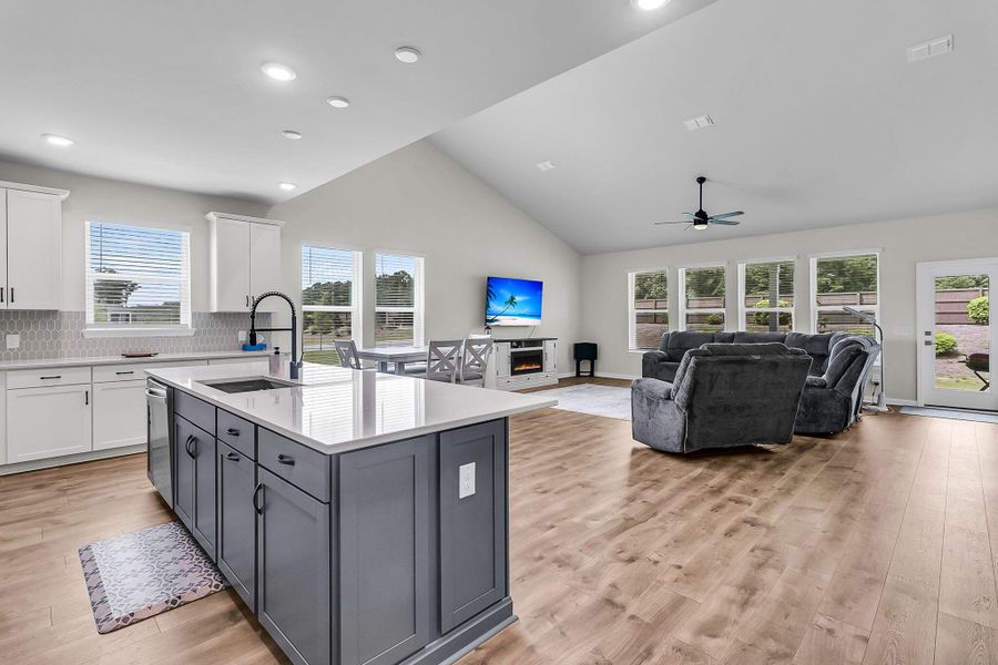 Furnished interior view inside a new home in The Groves of Berkeley, Moncks Corner (Image 13).