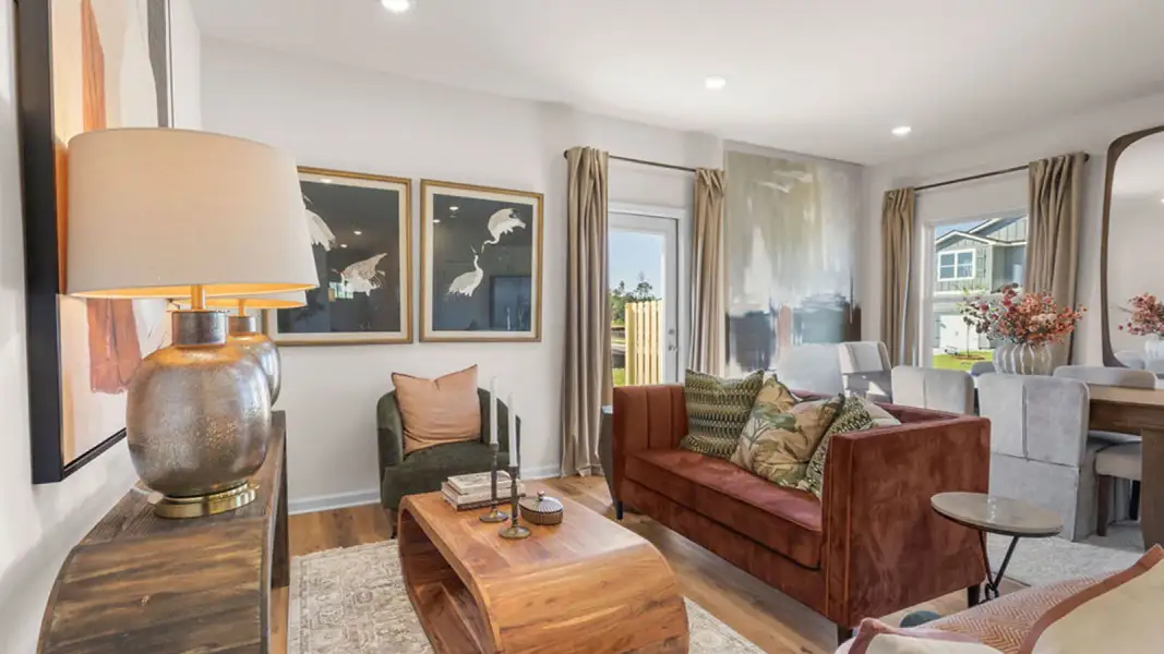Furnished interior view inside a new home in Abilene Acres, Tallahassee (Image 18).