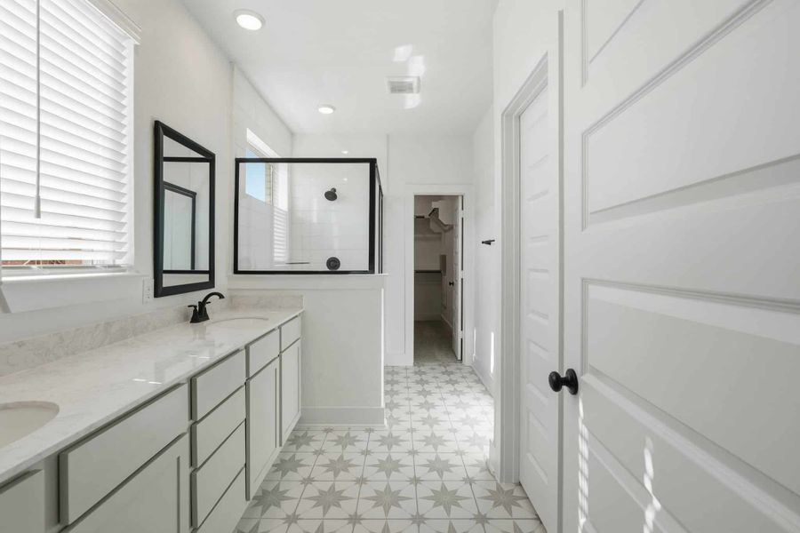 Representative furnished interior of a home built from the Sage by Chesmar Homes in Stillwater Ranch, San Antonio (Image 3).
