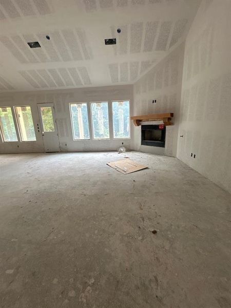 In-progress construction of a new home in Grayson Ridge, Van Alstyne, TX (Image 6).