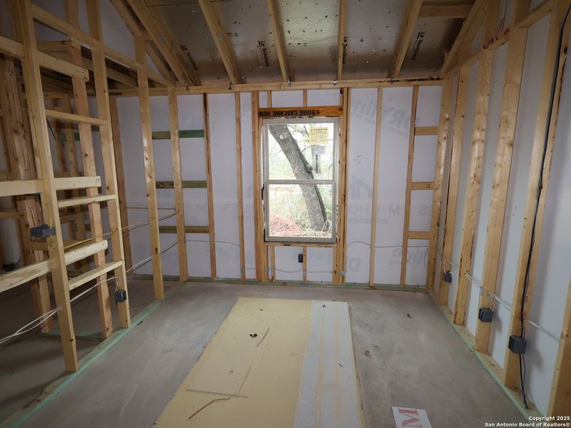 In-progress construction of a new home in Jordan's Ranch, San Antonio, TX (Image 20).