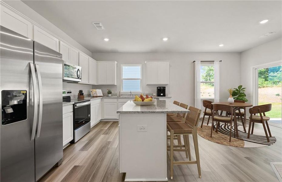 Furnished interior view inside a new home in Avery Ridge, Gainesville (Image 9).
